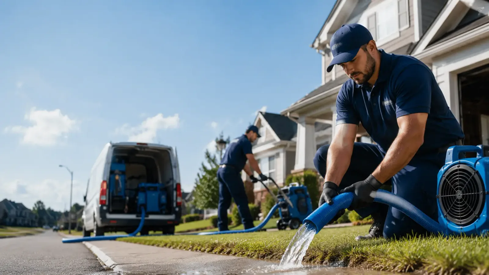 Flood Damage Restoration in Keyesport, IL